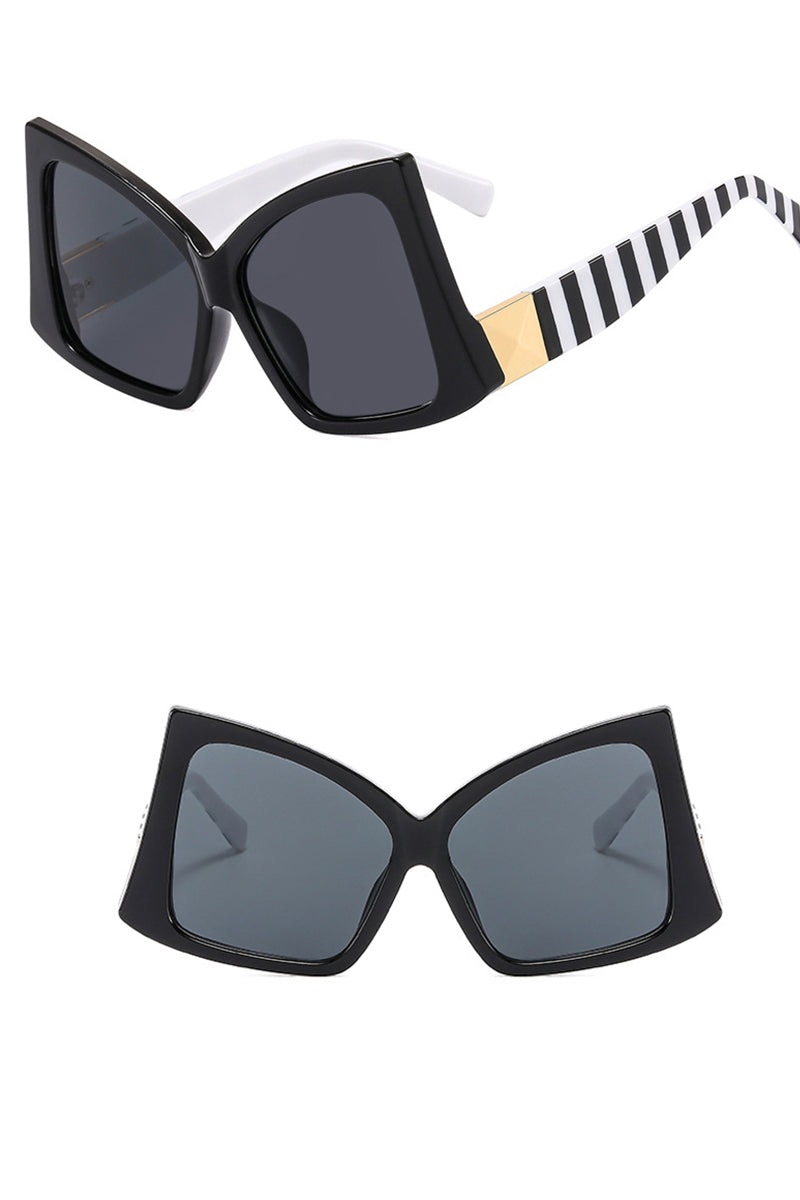 IRREGULAR LARGE FRAME SUNGLASSES