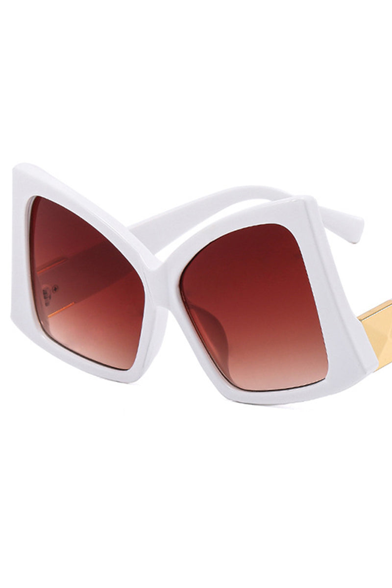 IRREGULAR LARGE FRAME SUNGLASSES