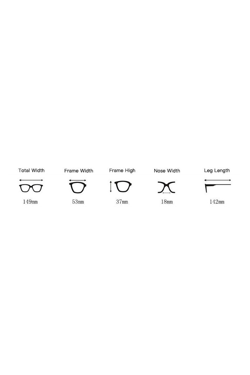 SQUARE FASHION SUNGLASSES