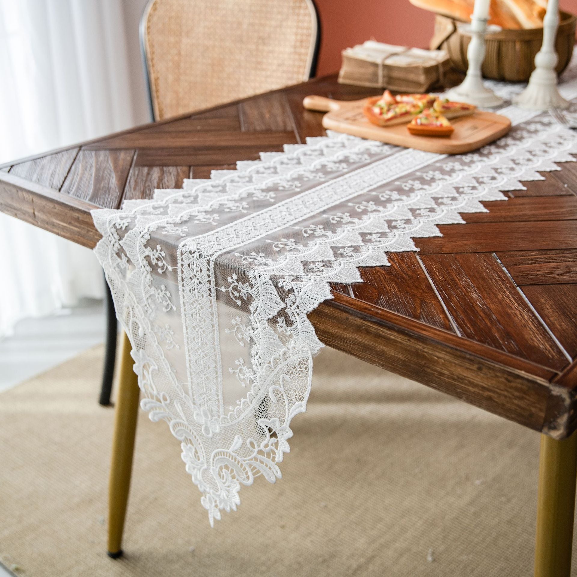 DANDY HOLLOWED TABLE RUNNER