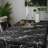 MARBLE PATTERNED COSY TABLECLOTHS