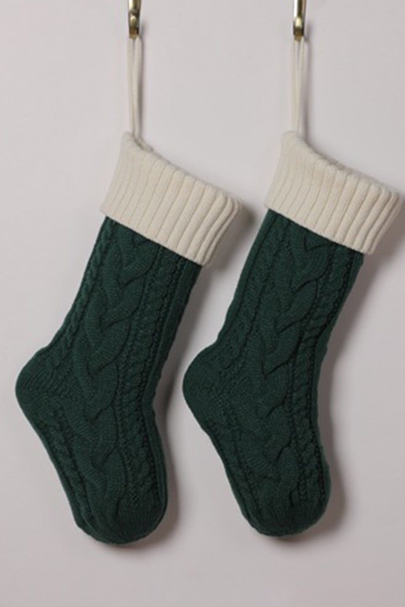 KNITTED CHRISTMAS STOCKINGS