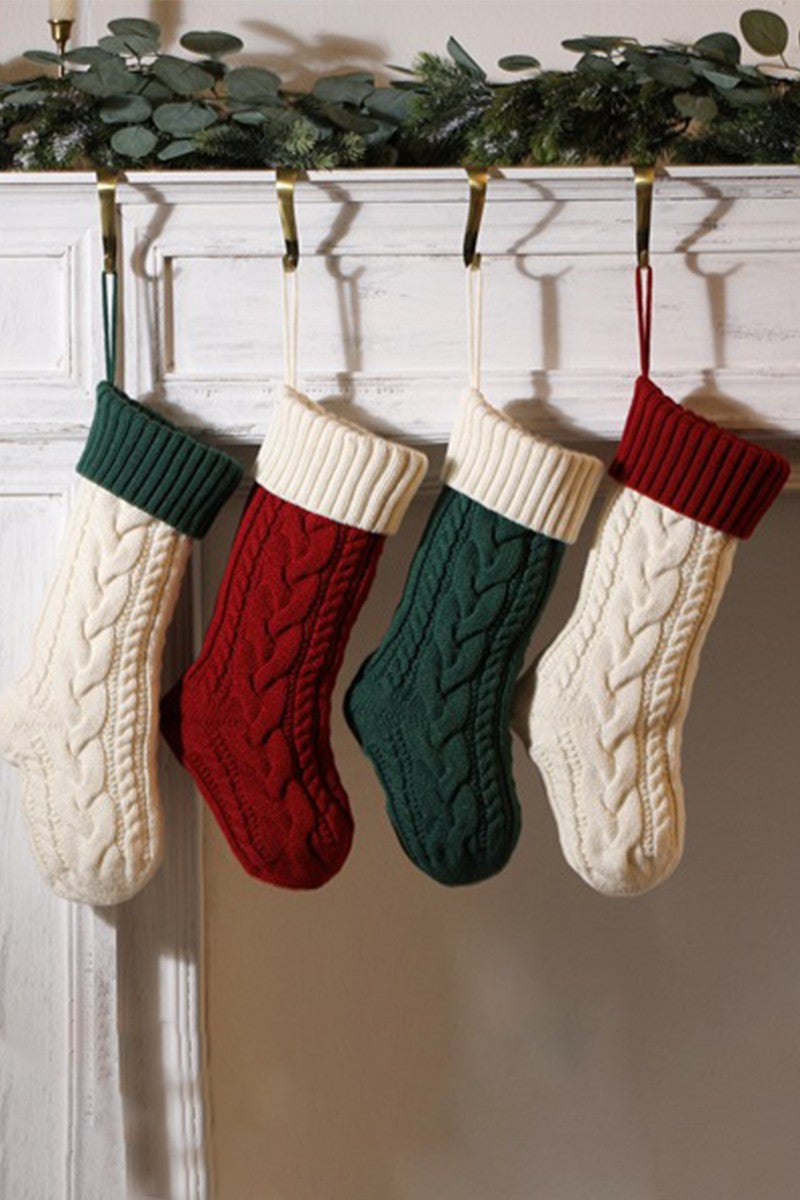 KNITTED CHRISTMAS STOCKINGS