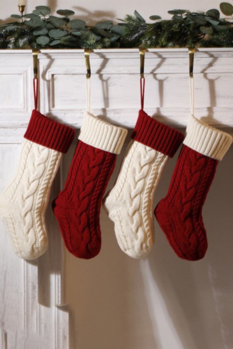 KNITTED CHRISTMAS STOCKINGS