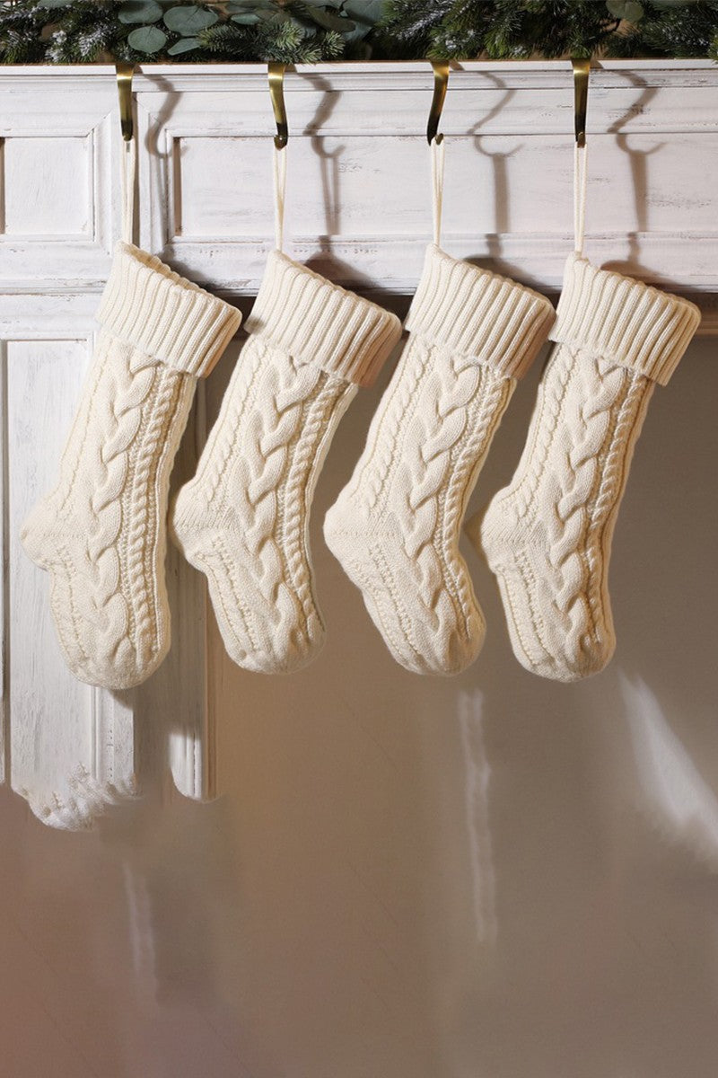 KNITTED CHRISTMAS STOCKINGS