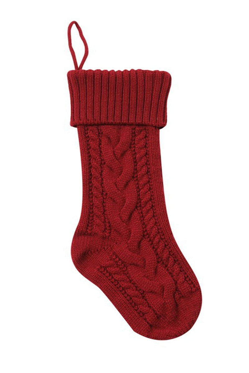 KNITTED CHRISTMAS STOCKINGS