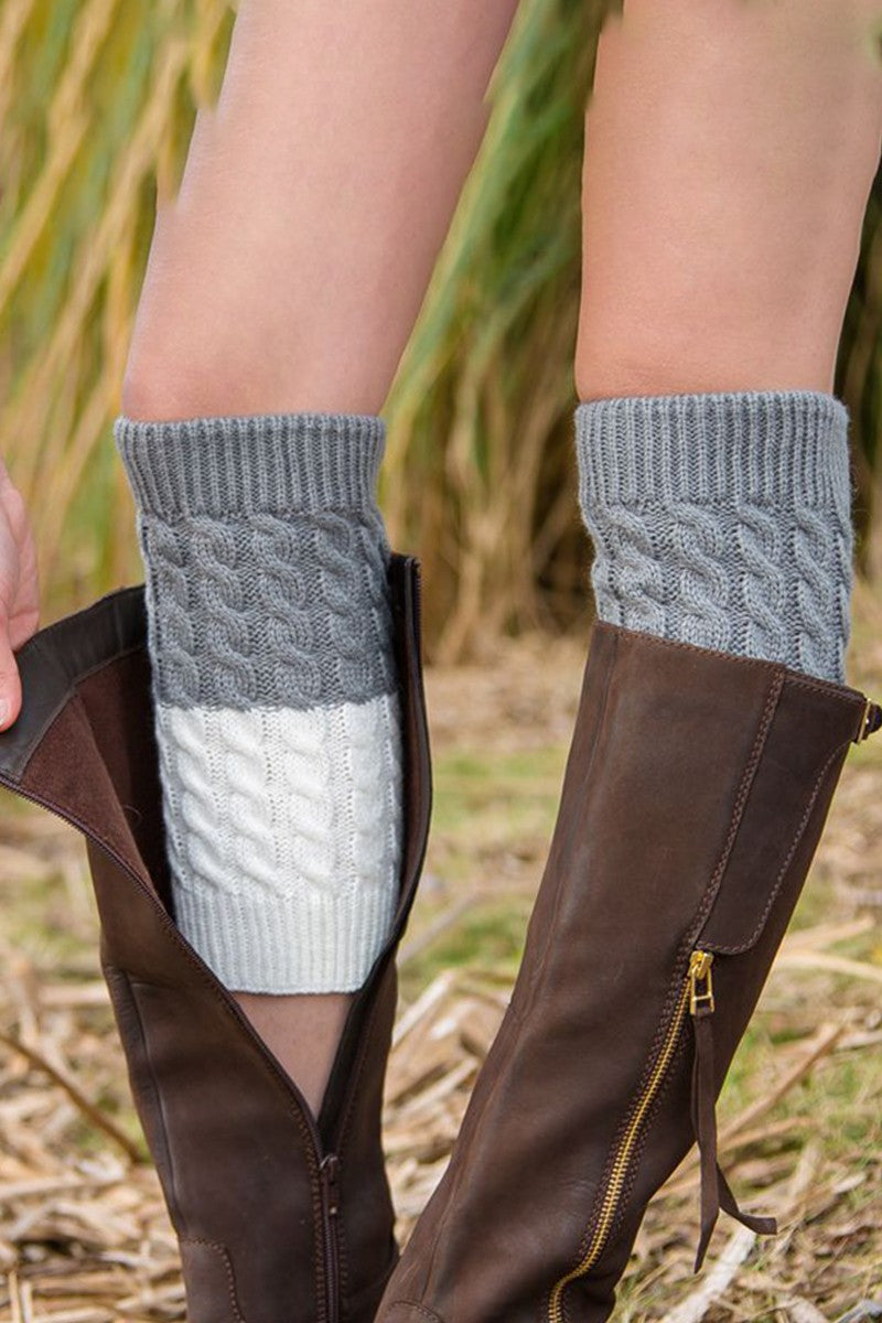 WOMEN LEG WARMERS BOOTS CUFFS