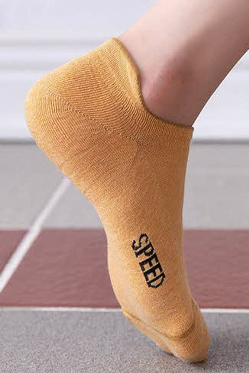 SOLID COLOR COTTON FRESH SOCKS