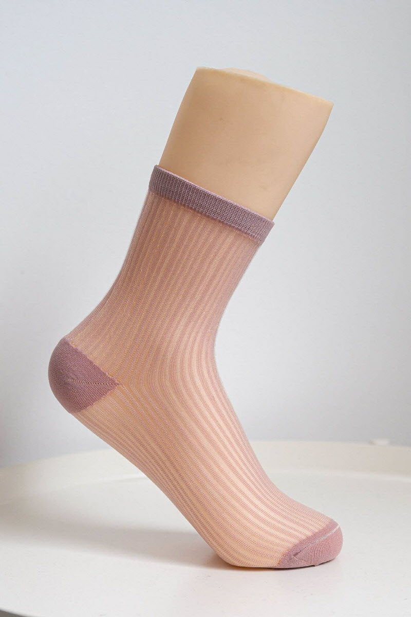 SOLID COLOR MID TUBE TIDE SOCKS