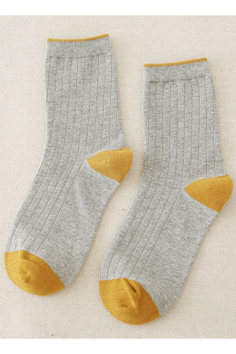 CASUAL DAILY SIMPLE MID SOCKS