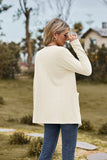 WOMEN NEW OPEN FRONT CARDIGAN WITH POCKETS