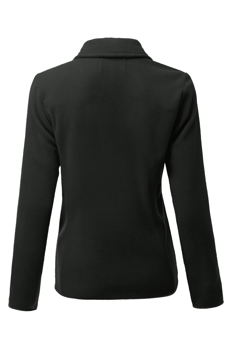 WOMEN'S FULL ZIP UP FLEECE JACKET WITH POCKETS