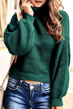 WOMEN OVERSIZED LOOSE TURTLE NECK KNIT JUMPER TOP