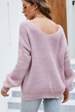 WOMEN OVERSIZED LOOSE FIT LONG SLEEVE SWEATER