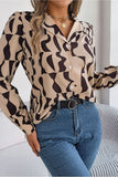 WOMEN DANDY BUTTON DOWN OFFICE SEMI FORMAL BLOUSE