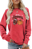 WOMEN GAME DAY AND PUMPKING PRINTING PULLOVER