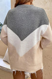 KNITWEAR ROUND NECK LONGSLEEVE SWEATER - Doublju